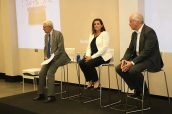 José Ramón Luis-Yagûe, Isabel Pineros y Pedro Luis Sánchez.