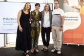 Mónica Ballesteros, Marta Morado, Fernanda Ditata y David Beneitez.
